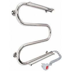 Полотенцесушитель электрический Laris Zmeevik 25 PC3 2 Shelves 500x500 Right (Chrome) Thumb