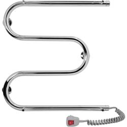 Полотенцесушитель электрический Laris Zmeevik 25 PC3 2 Shelves 500x500 Right (Chrome)