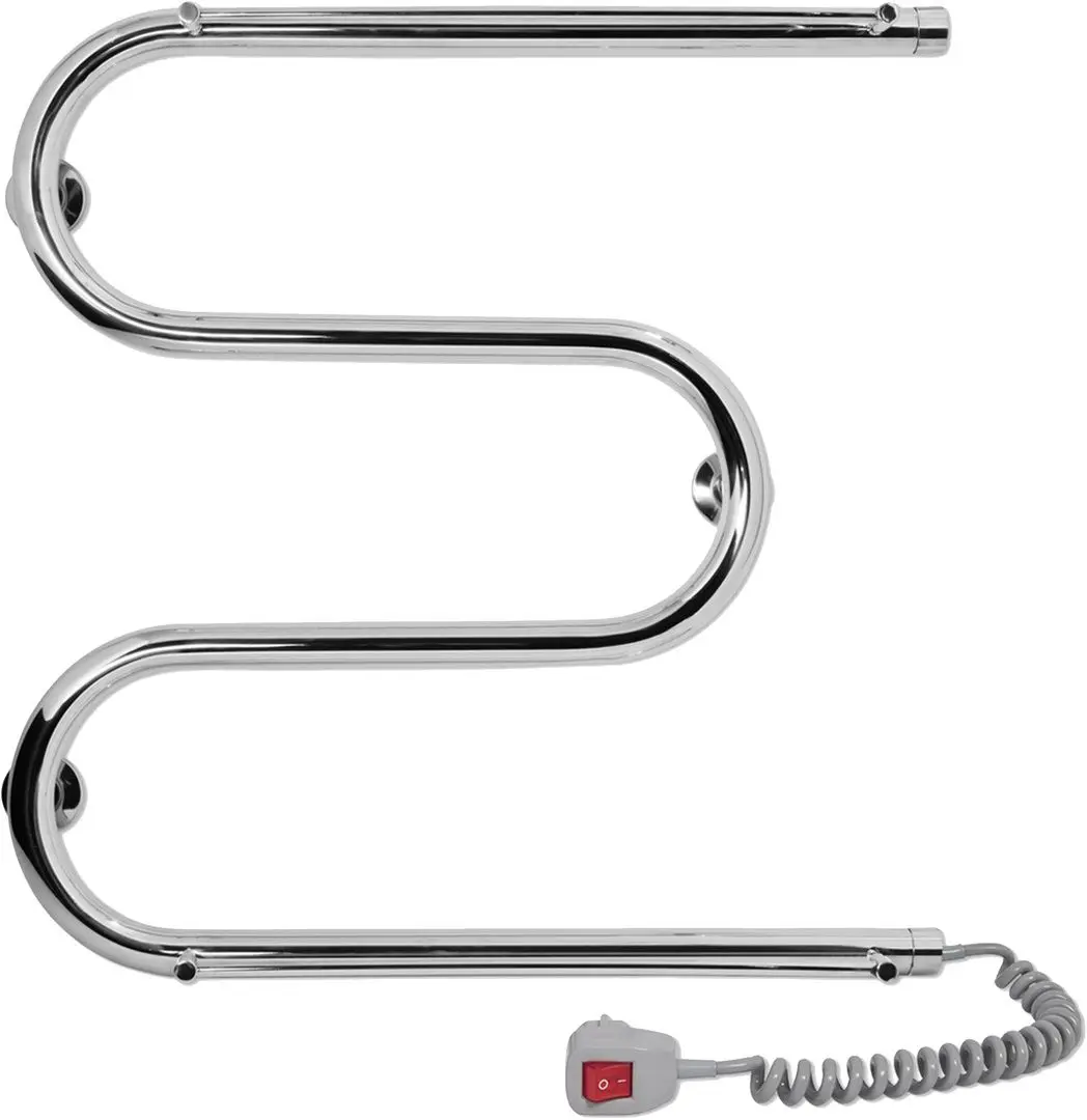 Полотенцесушитель электрический Laris Zmeevik 25 PC3 2 Shelves 500x500 Right (Chrome)