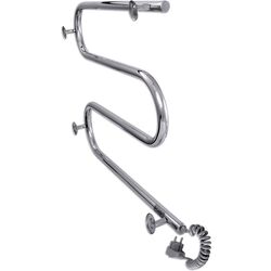 Полотенцесушитель электрический Laris Zmeevik 25 PC3 600x500 Left (Chrome) Thumb