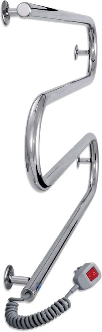 Полотенцесушитель электрический Laris Zmeevik 25 PC3 700x500 Left (Chrome)