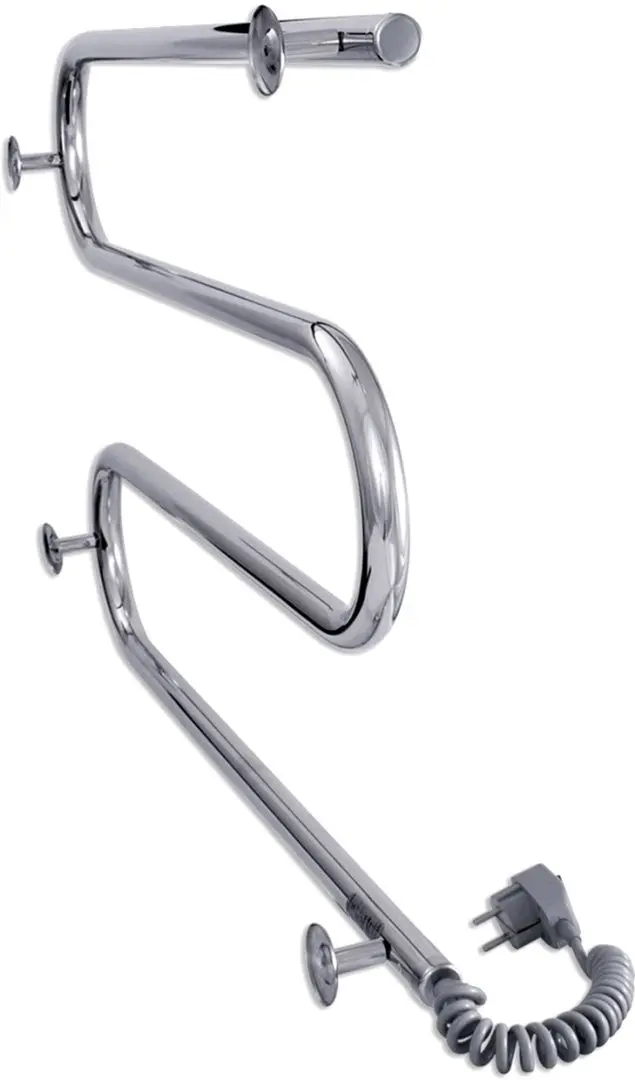 Полотенцесушитель электрический Laris Zmeevik 25 PC3 700x500 Left (Chrome)