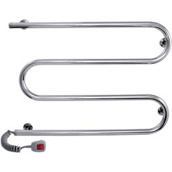 Полотенцесушитель электрический Laris Zmeevik 25 PC3 700x500 Left (Chrome)