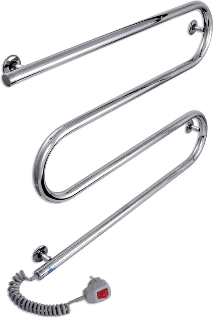 Полотенцесушитель электрический Laris Zmeevik 25 PC3 700x500 Left (Chrome)