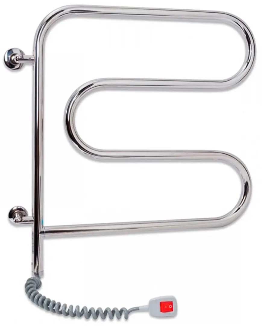 Полотенцесушитель электрический Laris Zmeevik 25 PC3 Rotary 500x500 (Chrome)