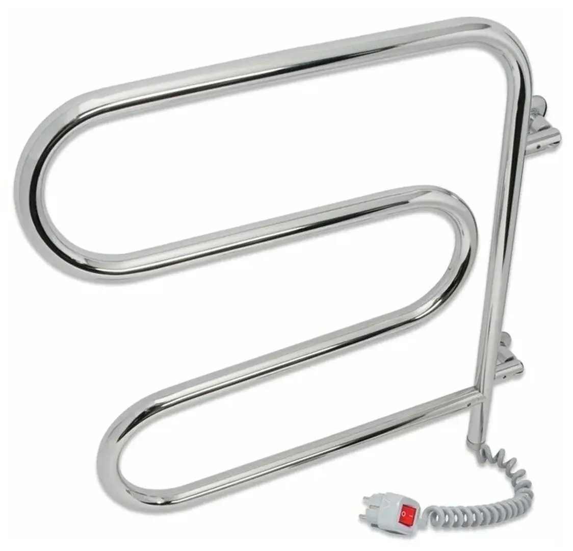 Полотенцесушитель электрический Laris Zmeevik 25 PC3 Rotary 500x500 (Chrome)