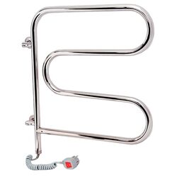 Полотенцесушитель электрический Laris Zmeevik 25 PC3 Rotary 500x500 (Chrome)