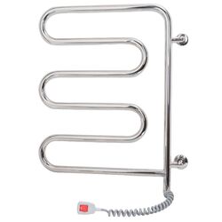 Полотенцесушитель электрический Laris Zmeevik 25 PC5 Rotary 450x570 (Chrome)