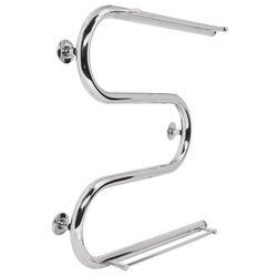 Полотенцесушитель Laris Zmeevik 25 PC3 2 Shelves 500x500 (Chrome)