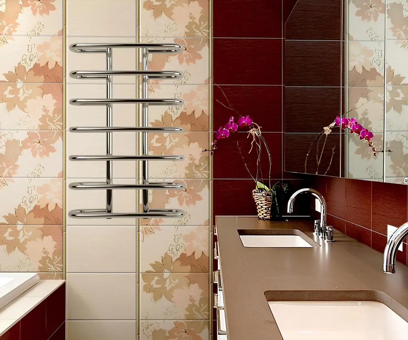 Uscator de prosoape Mario Sahara 700x500/160 (Chrome)