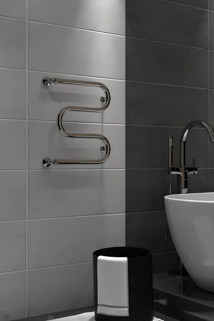 Полотенцесушитель Mario Zmeica 30 500x400/500 (Chrome)