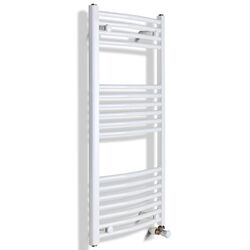 Uscator de prosoape Radiva Haiti Curved 400x800 (White)