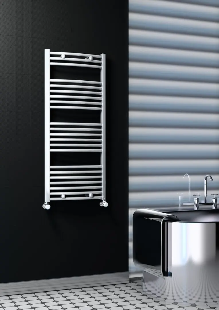 Полотенцесушитель Radiva Haiti Curved 400x1000mm (White)