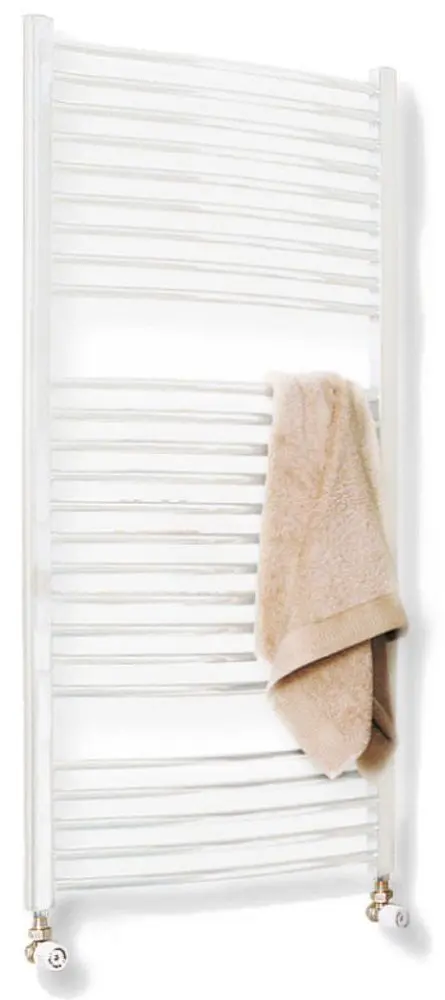 Uscator de prosoape Radiva Haiti Curved 500x600 (White)