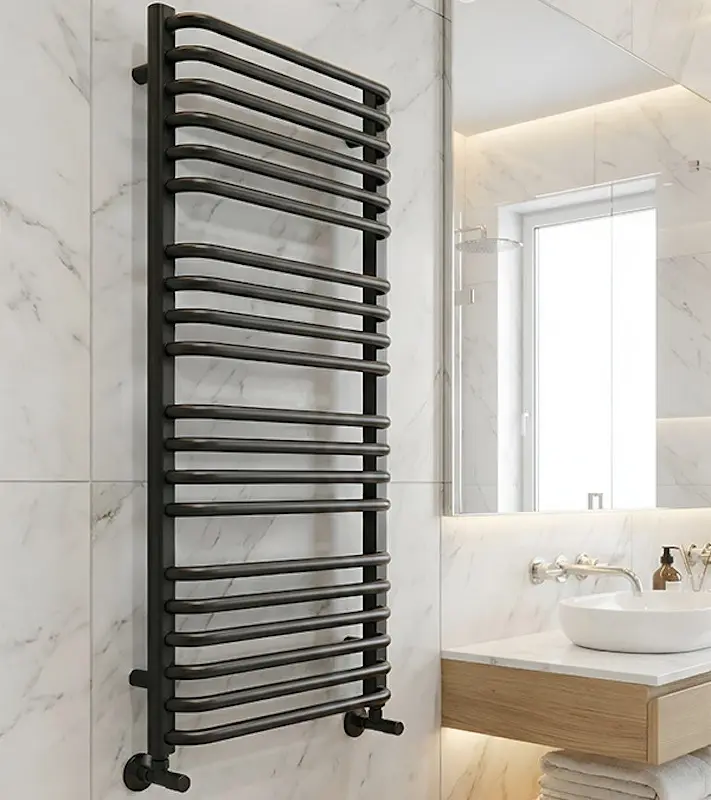 Uscator de prosoape Terma Alina 560x1160 (Black) - 2