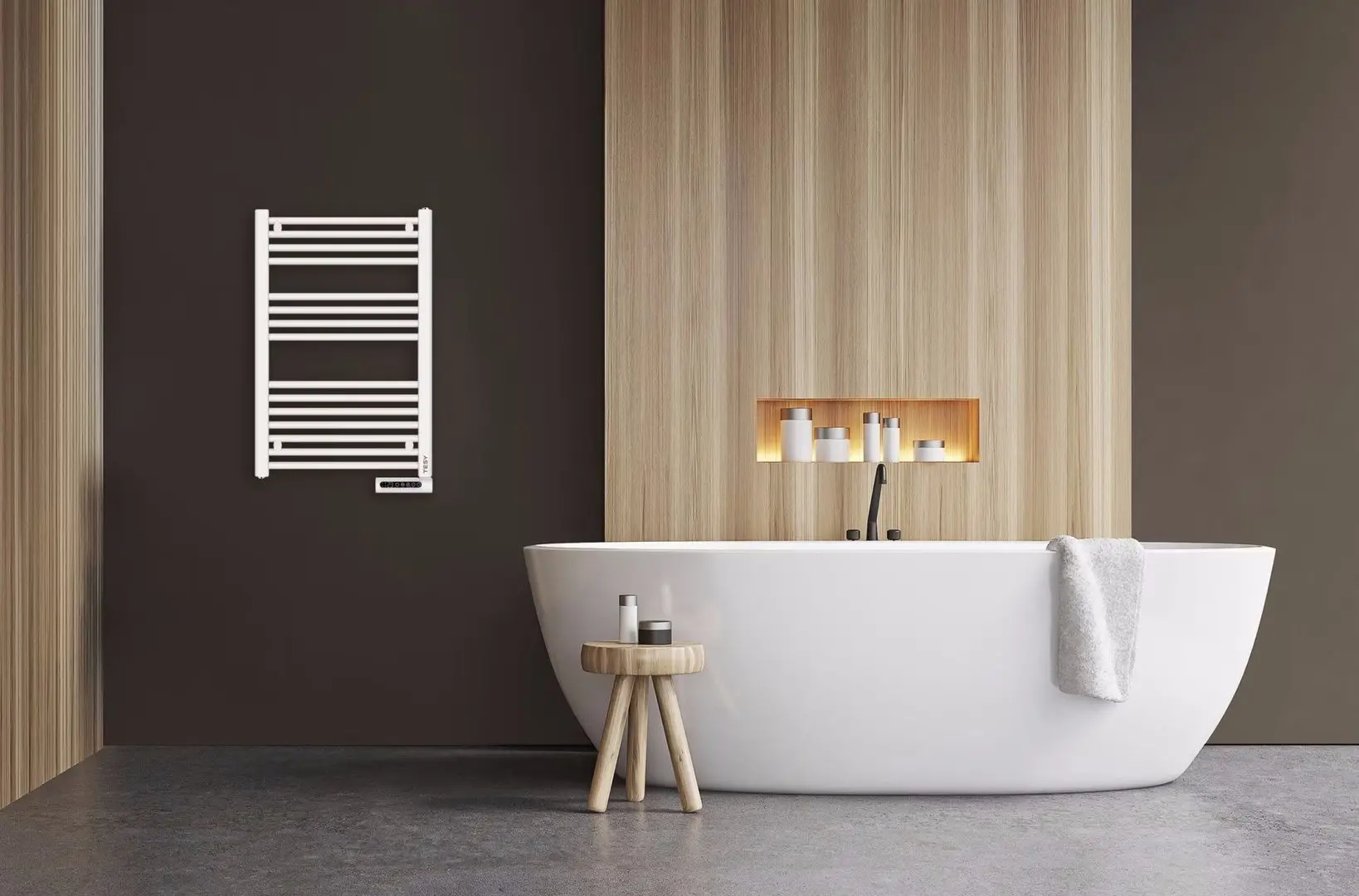 Полотенцесушитель Tesy TH01 500 W (White)