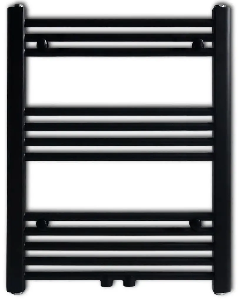 Uscator de prosoape VidaXL 141906 600x764 (Black)