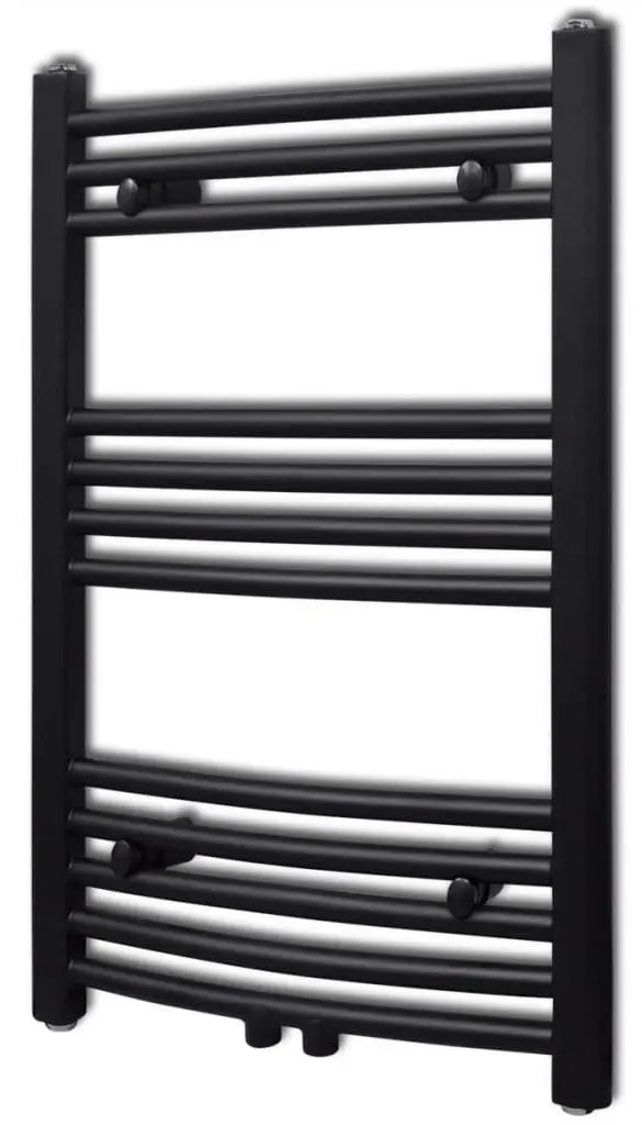 Uscator de prosoape VidaXL 141913 500x764 (Black)