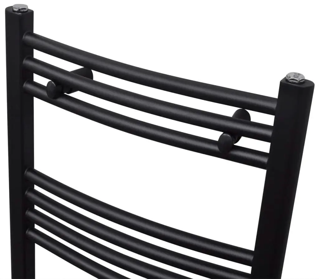 Uscator de prosoape VidaXL 141913 500x764 (Black)