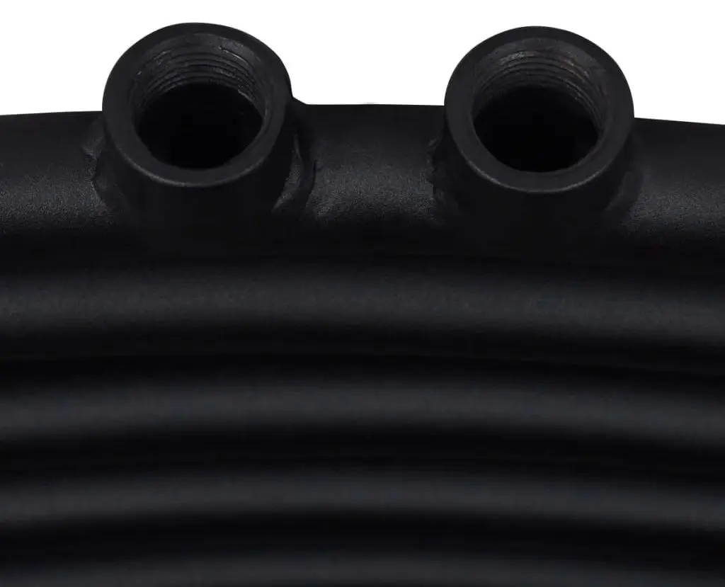 Uscator de prosoape VidaXL 141913 500x764 (Black)