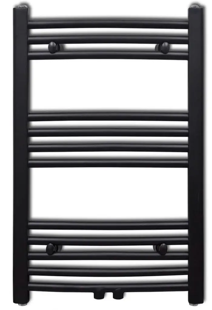 Uscator de prosoape VidaXL 141913 500x764 (Black)