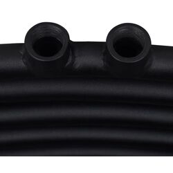 Полотенцесушитель VidaXL 141915 500x1160 (Black) Thumb