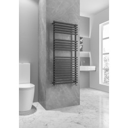 Uscator de prosop Warma Riva 500x1200 (Dark Grey) Thumb