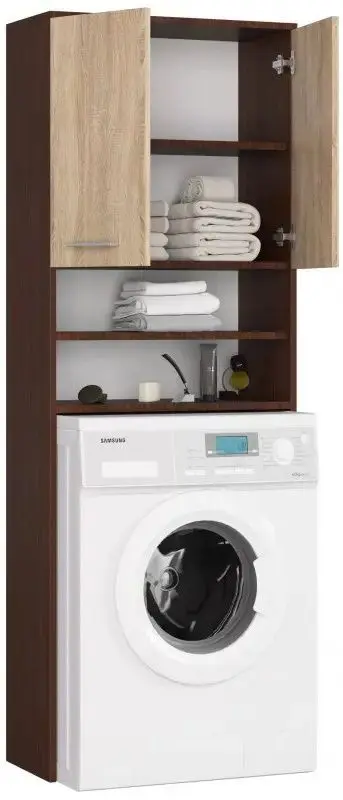 Dulap Akord Fin 2D (Wenge/Sonoma Oak)