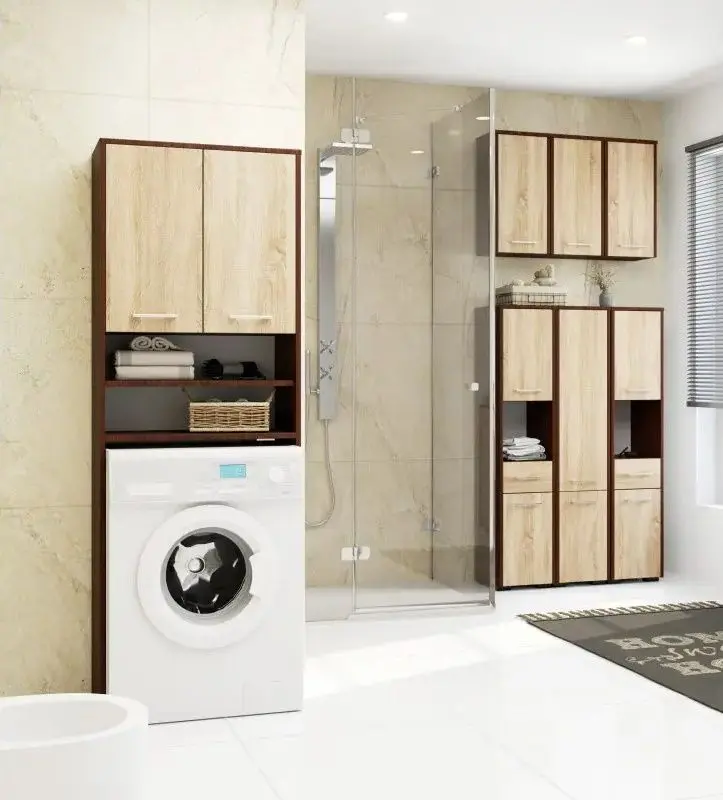 Dulap Akord Fin 2D (Wenge/Sonoma Oak)