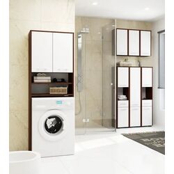 Dulap Akord Fin 2D (Wenge/White) Thumb