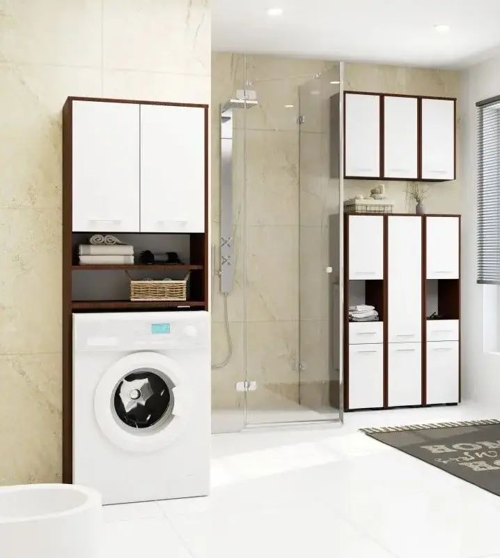 Dulap Akord Fin 2D (Wenge/White)