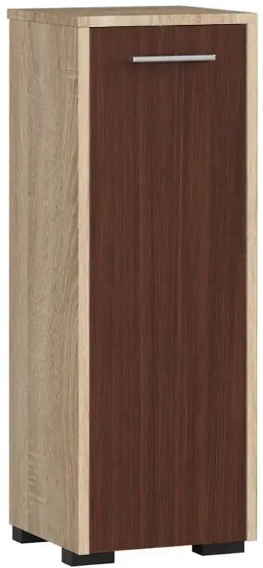 Шкафчик Akord Fin S30 1D (Sonoma Oak/Wenge)