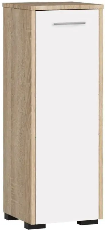 Dulap Akord Fin S30 1D (Sonoma Oak/White)