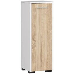 Dulap Akord Fin S30 1D (White/Sonoma Oak)