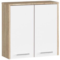 Dulap Akord Fin W60 2D (Sonoma Oak/White)