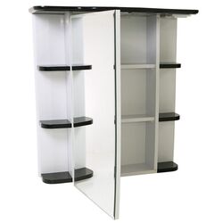 Dulap cu oglinda 700 (White/Black) Thumb