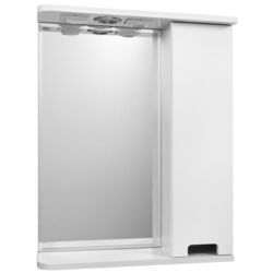 Dulap cu oglinda Eco Granit 600 Right (White) Thumb