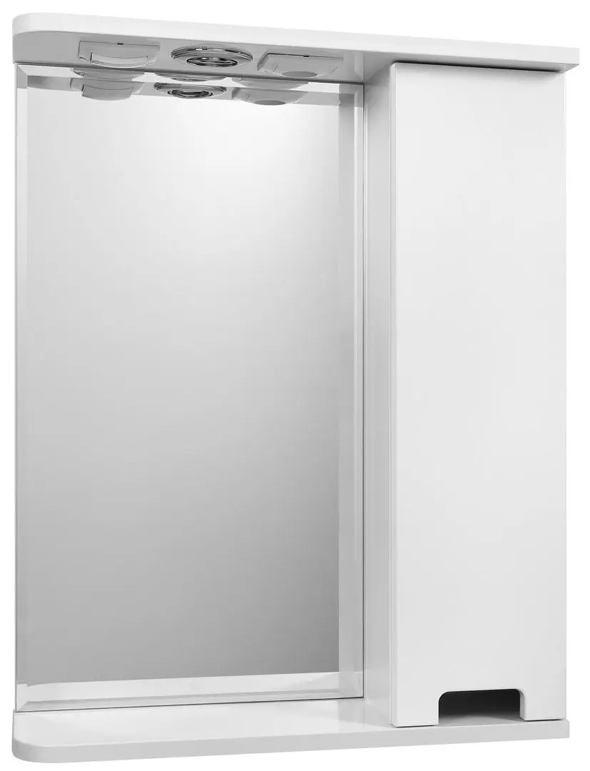 Dulap cu oglinda Eco Granit 600 Right (White)