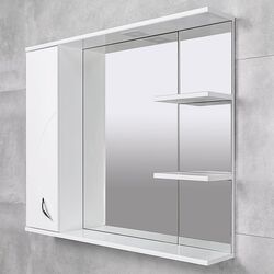 Dulap cu oglinda Bayro Allure 1000x750 Left (White) Thumb