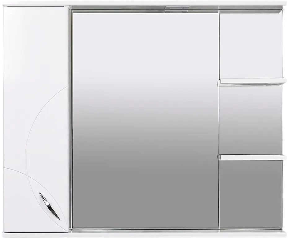 Dulap cu oglinda Bayro Allure 1000x750 Left (White)