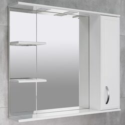 Dulap cu oglinda Bayro Allure 1000x750 Right (White) Thumb