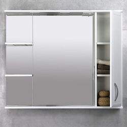 Dulap cu oglinda Bayro Allure 1000x750 Right (White) Thumb