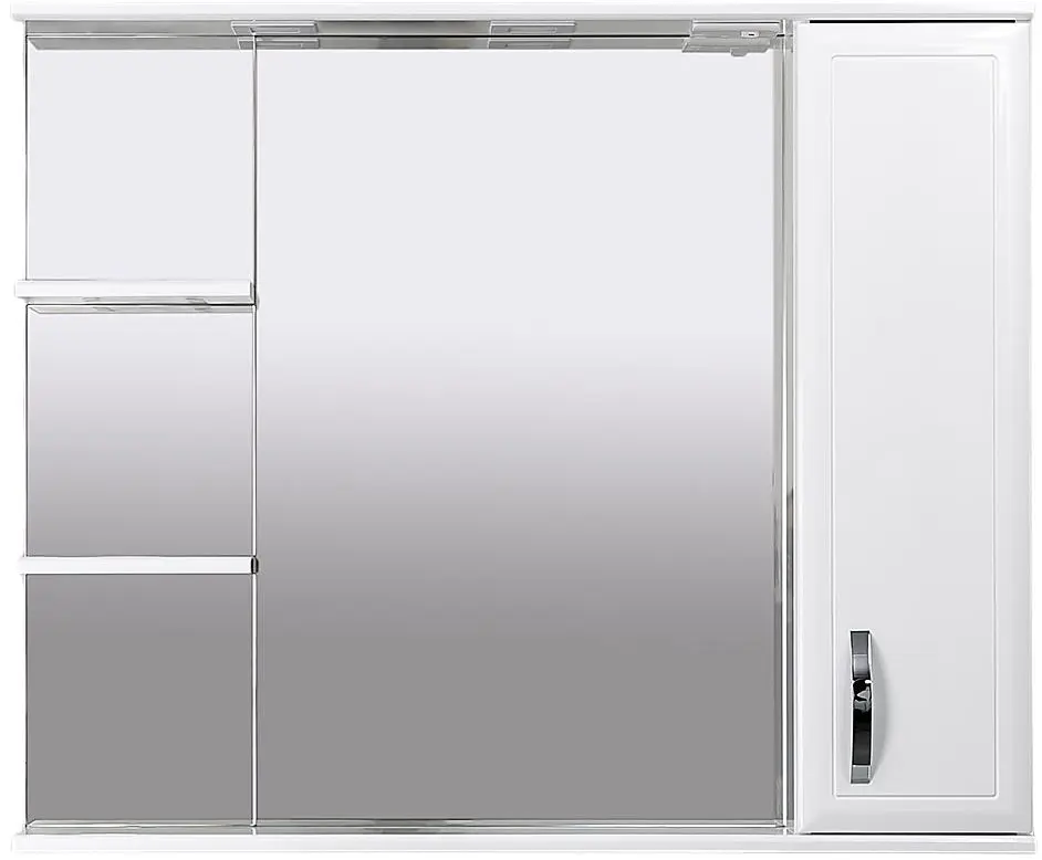 Dulap cu oglinda Bayro Allure 1000x750 Right (White)