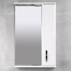 Dulap cu oglinda Bayro Allure 550x750 Right (White) Thumb