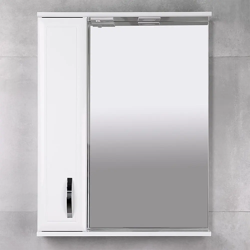 Dulap cu oglinda Bayro Allure 650x750 Left (White) - 2