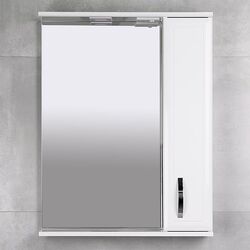 Dulap cu oglinda Bayro Allure 650x750 Right (White) Thumb