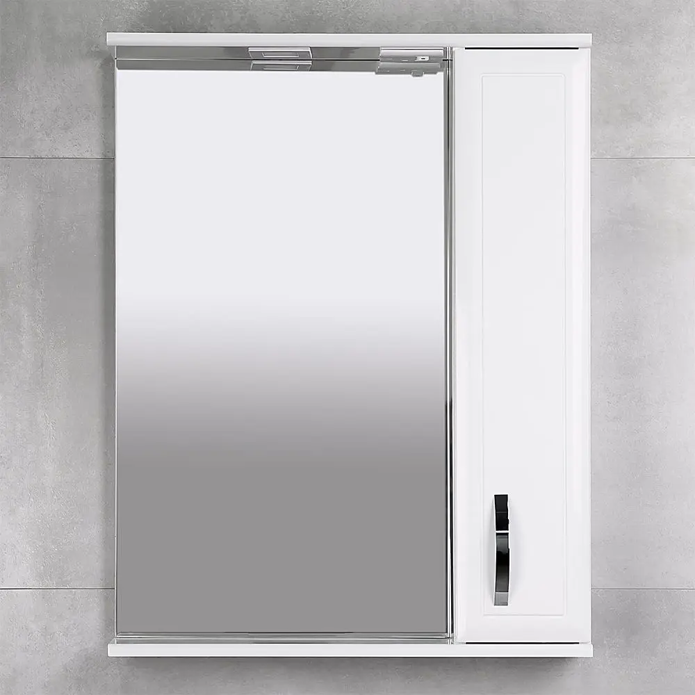 Dulap cu oglinda Bayro Allure 650x750 Right (White) - 2