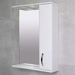 Dulap cu oglinda Bayro Allure 650x750 Right (White) Thumb