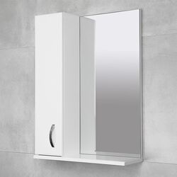 Dulap cu oglinda Bayro Bris 550x750 Left (White) Thumb