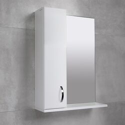 Dulap cu oglinda Bayro Bris 550x750 Left (White) Thumb